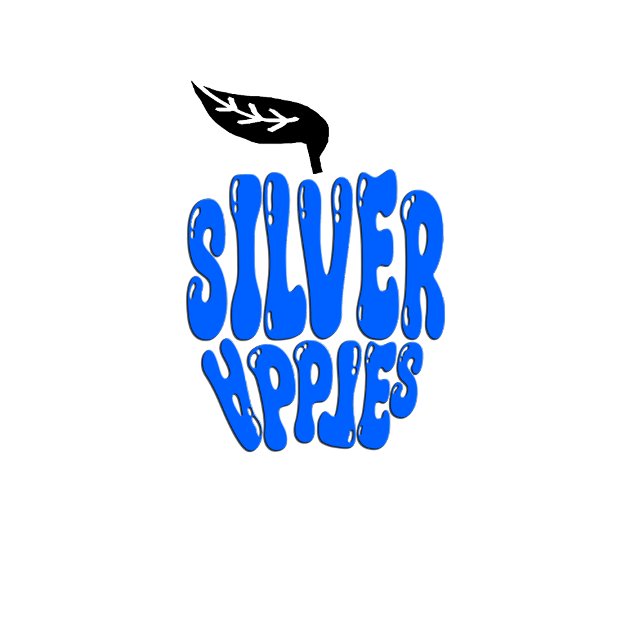 Camiseta Silver Apples Blue Script Unisex Band T-Shirt (Criador carregado)