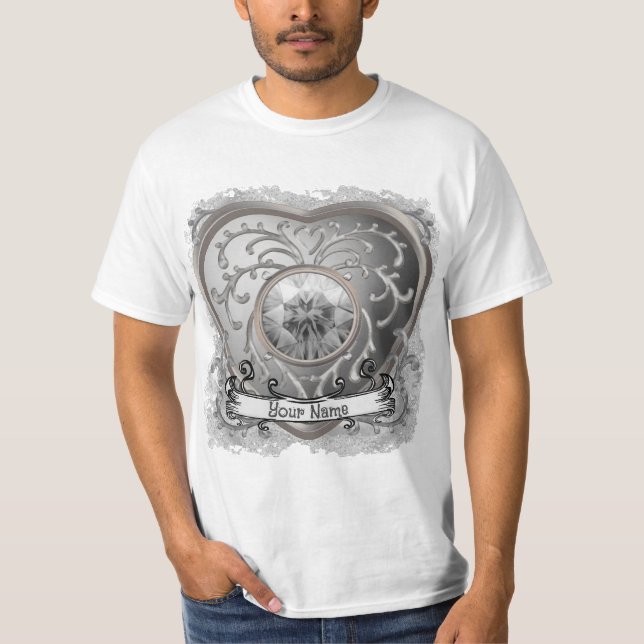 Camiseta Silver Fairy Heart (Frente)