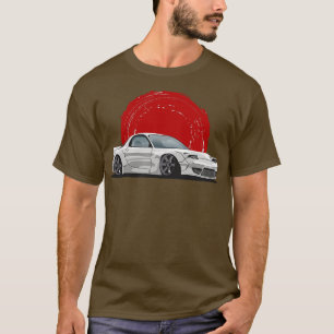 Camiseta Silver Mazda RX7 fd