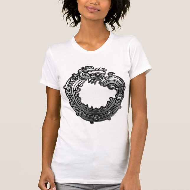 Camiseta Silver Quetzalcoatl (Frente)