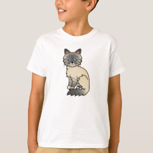 Camiseta Silver Tabby Birman / Ragdoll Cat
