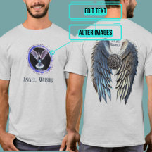Silver Warrier Angel Wings