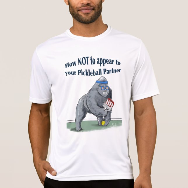 Camiseta Silverback Pickleball (Frente)