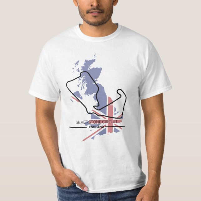 Camiseta Silverstone Circuit Formula 1 T-shirt (Frente)