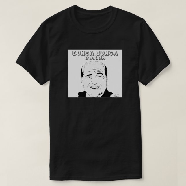 Camiseta Silvio Berlusconi (Frente do Design)