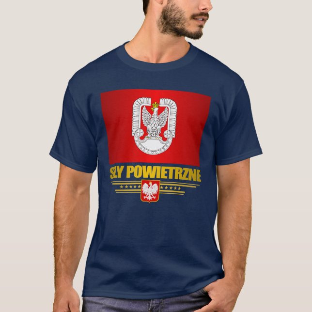 Camiseta Sily Powietrzne (Força Aérea polonesa) (Frente)