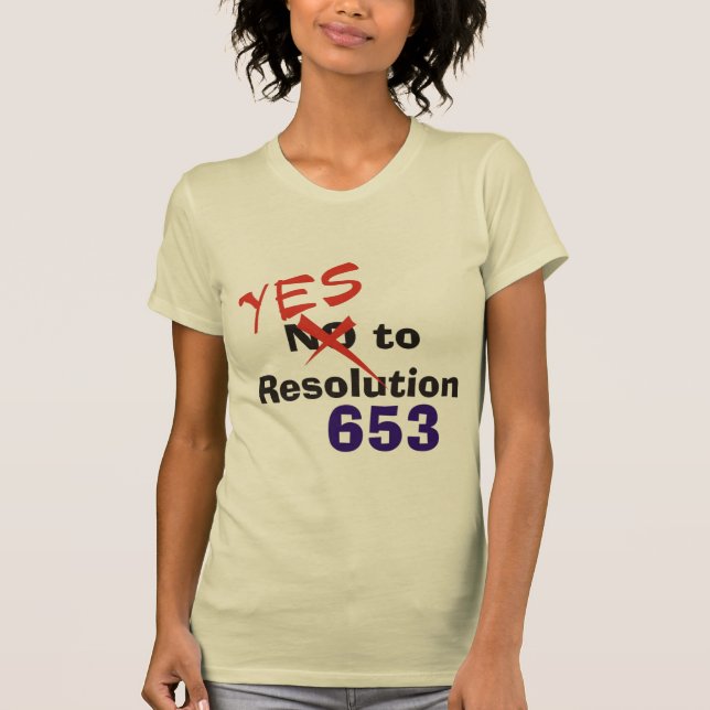 Camiseta Sim à definição 653 (Frente)