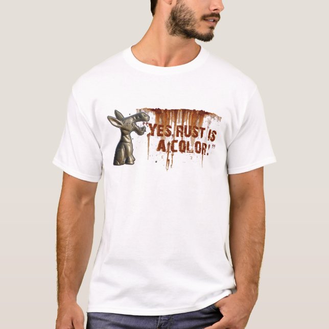 Camiseta Sim, a oxidação é um t-shirt da cor (Frente)