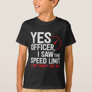 Camiseta Sim Agente De Velocidade - Para Entusiastas De Car