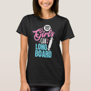Camiseta Sim, As Meninas Conseguem Pé-De-Pé