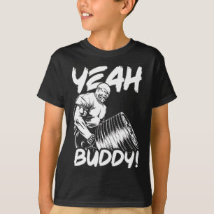 Camiseta Sim Buddy - Ronnie Coleman T-bar Row - Gym Motiva