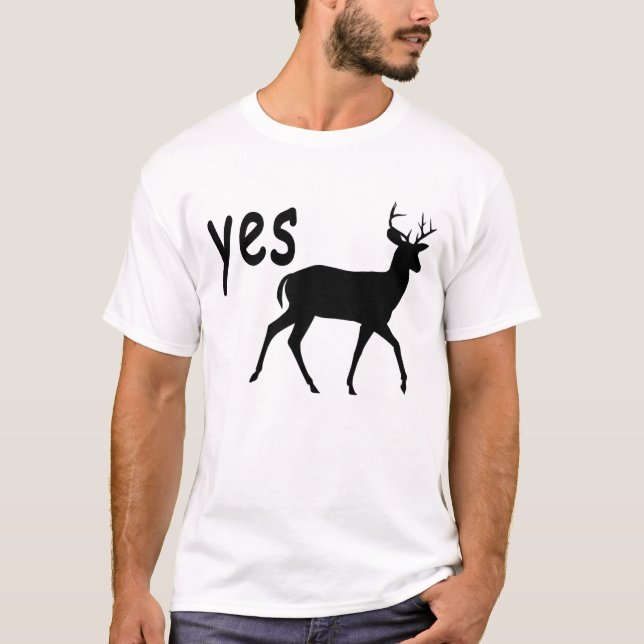 Camiseta sim CERVOS T-Shirt.png escuro (Frente)