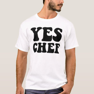 Camiseta Sim Chef Engraçado Cozinhar de cozinha restaurante