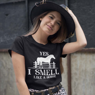 Camiseta Sim, Cheiro Como Um Cavalo