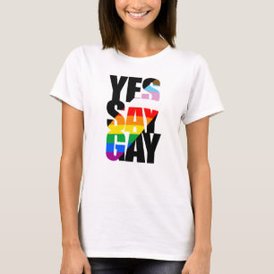 Camiseta Sim, diga gay
