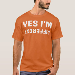 Camiseta sim, é diferente