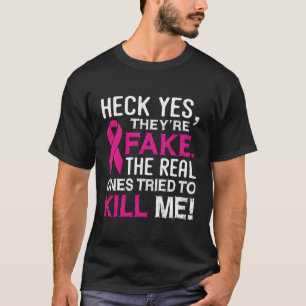 Camiseta Sim, Eles São Falso Os Verdadeiros Tentaram Me Mat