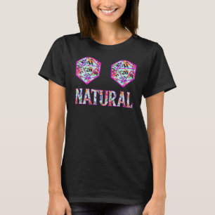 Camiseta Sim, eles são Gamer de Tabletop Dice D20 Natural