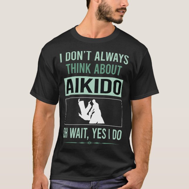 Camiseta Sim, eu faço Aikido (Frente)