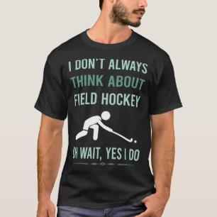 Camiseta Sim, eu faço hóquei de campo