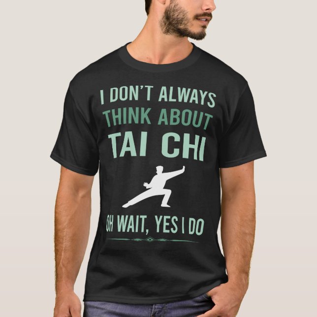 Camiseta Sim, eu faço Tai Chi (Frente)