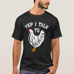 Camiseta Sim, Eu Falo Com Galinhas - Cristo De Frangos De F