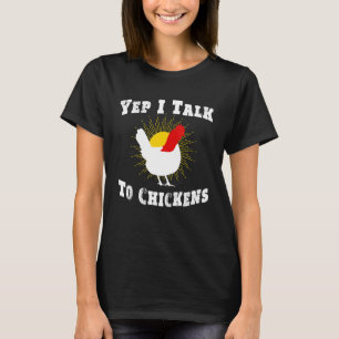 Camiseta Sim, Eu Falo Com O Farmador De Galinhas