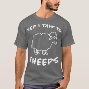 Camiseta Sim, Eu Falo Com Ovinos Design
