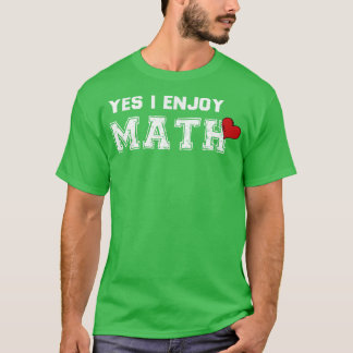 Camiseta Sim, eu gosto de matemática2