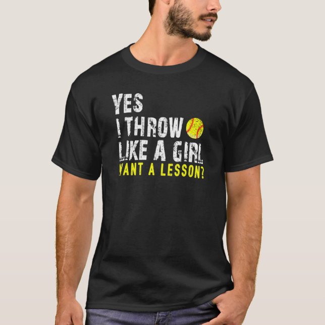 Camiseta Sim, Eu Jogo Como Uma Garota Quer Uma Mulher De So (Frente)