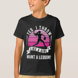 Camiseta Sim, Eu Jogo Como Uma Garota Quero Uma Lição Para