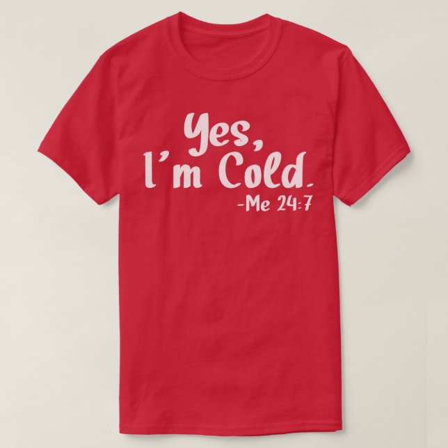 Camiseta Sim, Eu Me Resfriei (Frente do Design)