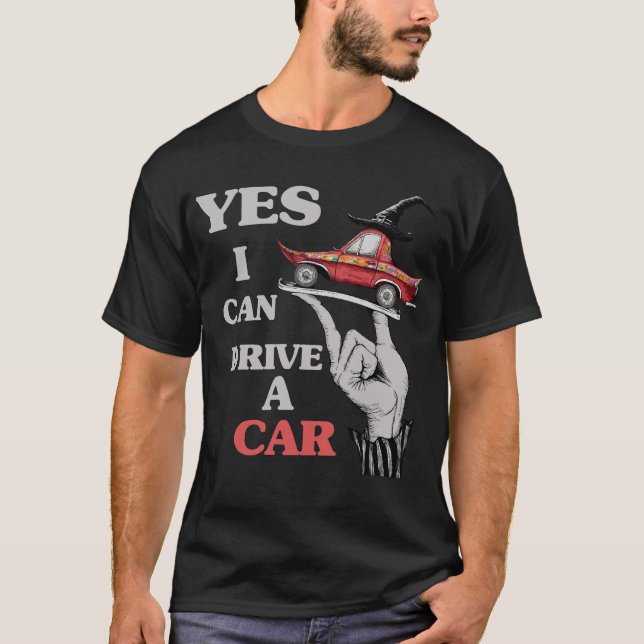 CAMISETA SIM, EU POSSO DIRIGIR UM CARRO (Frente)