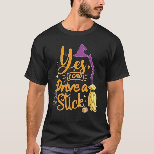 Camiseta Sim, Eu Posso Dirigir Um Manual (Frente)