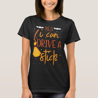Camiseta Sim, eu posso dirigir uma cola de Halloween das mu