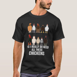 Camiseta Sim, Eu Realmente Preciso De Todas Essas Fazendas 