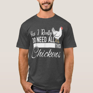 Camiseta Sim, Eu Realmente Preciso Dessas Fazendas Engraçad