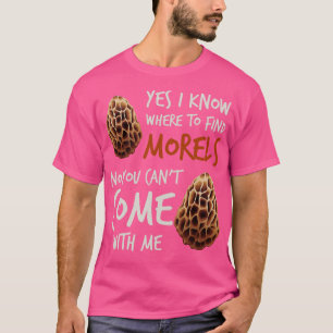 Camiseta Sim, Eu Sei Onde Encontrar Moréis Não Você Não Pod