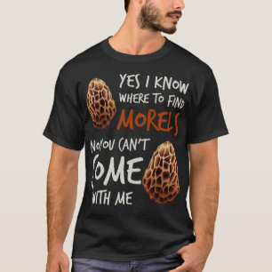 Camiseta Sim, Eu Sei Onde Encontrar Moréis Não Você Não Pod