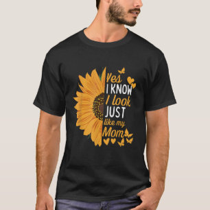 Camiseta Sim, Eu Sei Que Pareço Minha Mãe Filha Engraçada