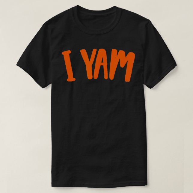 Camiseta Sim, Eu Sim... Ela É Minha Ação De Graças De Batat (Frente do Design)