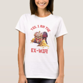 Camiseta Sim, eu sou a ex-mulher