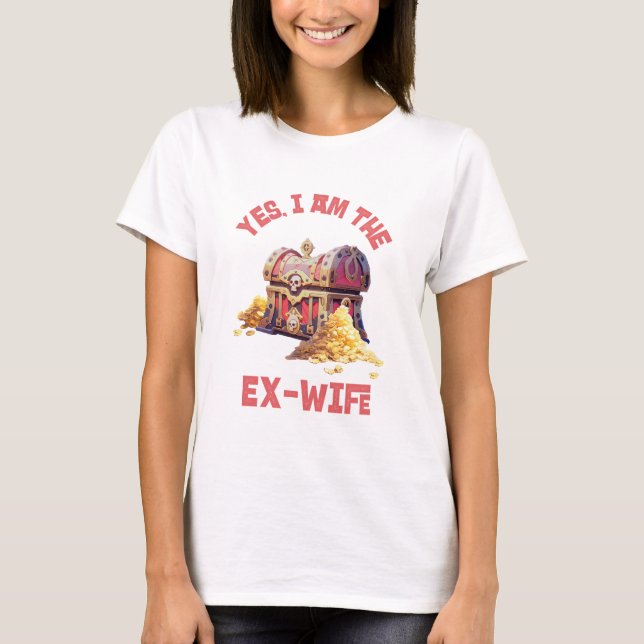 Camiseta Sim, eu sou a ex-mulher (Frente)