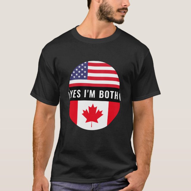 Camiseta Sim, Eu Sou Ambos – Dia da Cidadania (Frente)