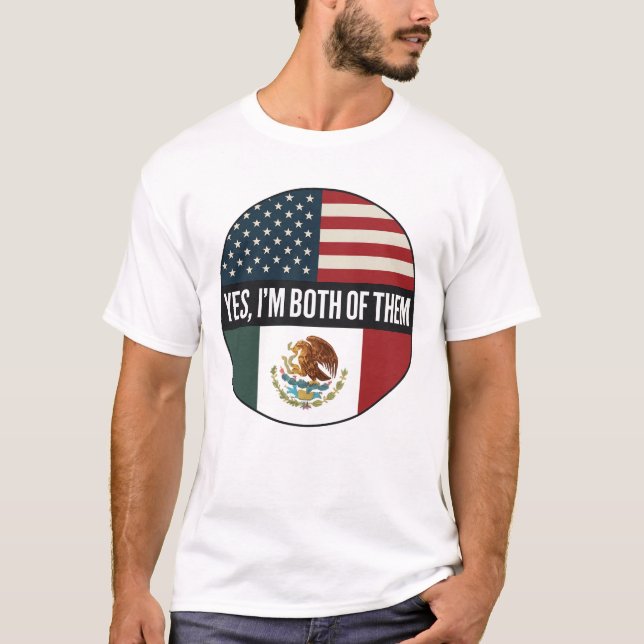 Camiseta Sim, Eu Sou Ambos – Orgulhosa Identidade Dupla Cid (Frente)