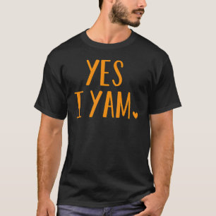 Camiseta Sim, eu sou Casal de Dia de Ação de Graças