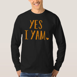 Camiseta Sim, eu sou Casal de Dia de Ação de Graças