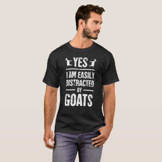 Camiseta Sim, eu sou confundido facilmente por cabras