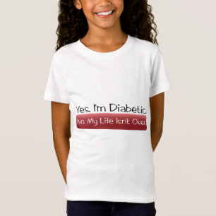 Camiseta Sim, eu sou diabético