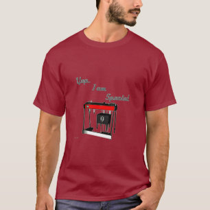 Camiseta Sim eu sou especial - a guitarra de aço do pedal